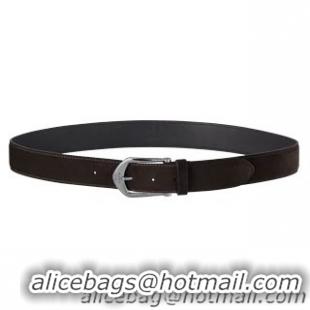 Louis Vuitton suede calf leather belt M6836S