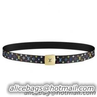 Louis Vuitton Monogram Multicolore Reversible Belt M6890U