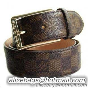 Louis Vuitton Damier Belts 9634 Coffee