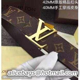 Famous Brand Louis Vuitton 40mm Belt B61444