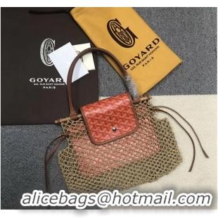 Low Price Design Goyard Aligre Mesh Bag 2300 Orange