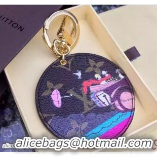 Good Looking Louis Vuitton Illustre Evasion Travel Bag Charm Key Holder Monogram Canvas J61501