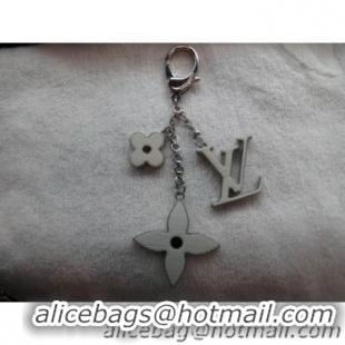 Louis Vuitton Keyring 0 White Decoration