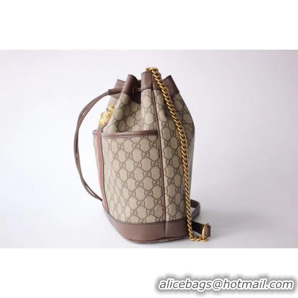 Discount Gucci GG Rajah Medium Bucket Bag 553961 2018