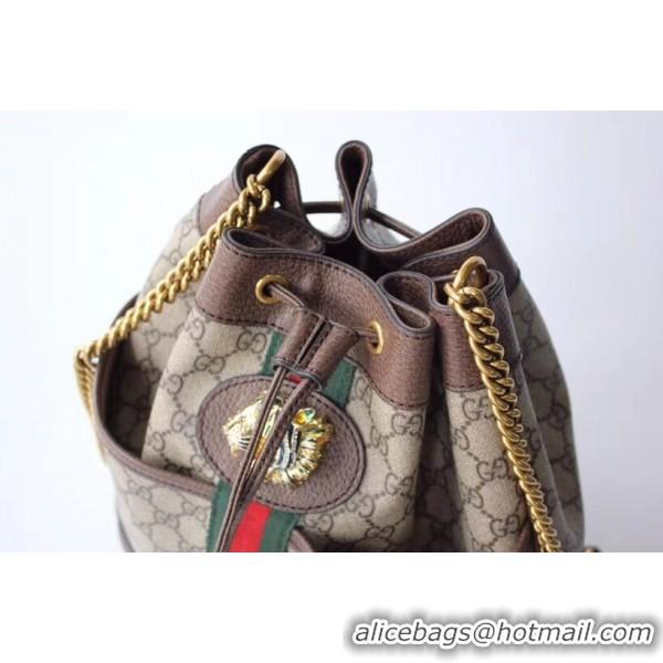 Discount Gucci GG Rajah Medium Bucket Bag 553961 2018