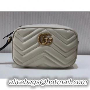 Purchase Gucci Gucci GG Marmont Matelassé Clutch 443438 White 2018