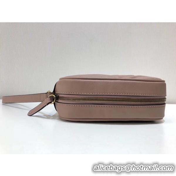 Promotional Gucci Gucci GG Marmont Matelassé Clutch 443438 Dusty Pink 2018