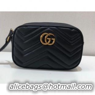 Good Taste Gucci Gucci GG Marmont Matelassé Clutch 443438 Black 2018