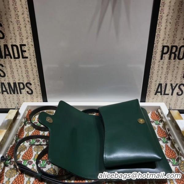 Best Quality Gucci Arli Small Shoulder Bag 550129 Green