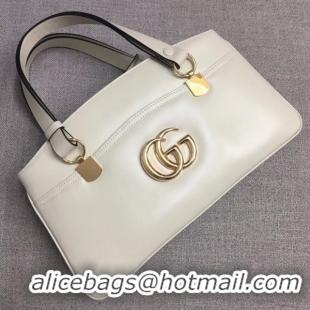 Good Product Gucci Arli Large Top Handle Bag 550130 White 2019