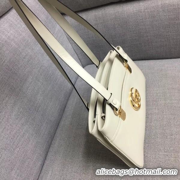 Good Product Gucci Arli Large Top Handle Bag 550130 White 2019