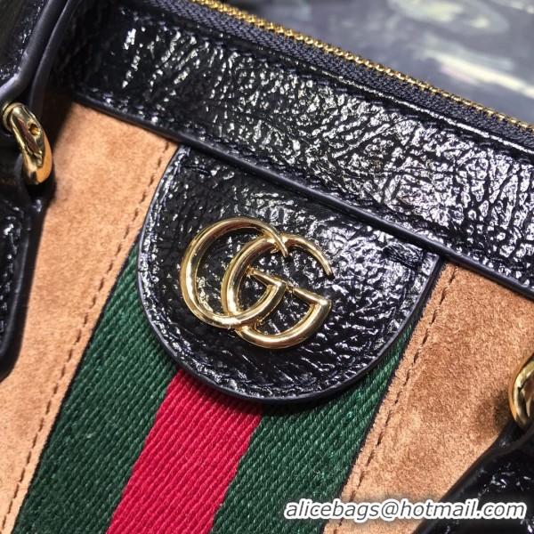 Duplicate Gucci Ophidia Small Suede Tote Bag 547551 Camel