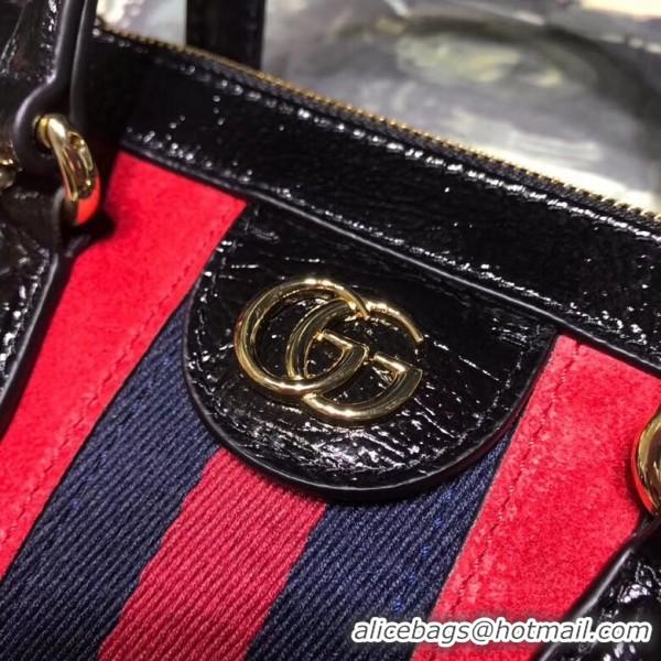 Sophisticated Gucci Ophidia Small Suede Tote Bag 547551 Red