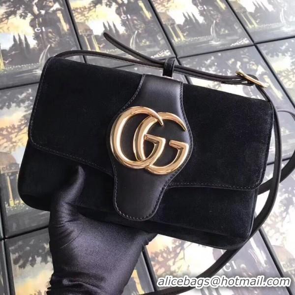 Trendy Design Gucci Arli Small Shoulder Bag 550129 Suede Black