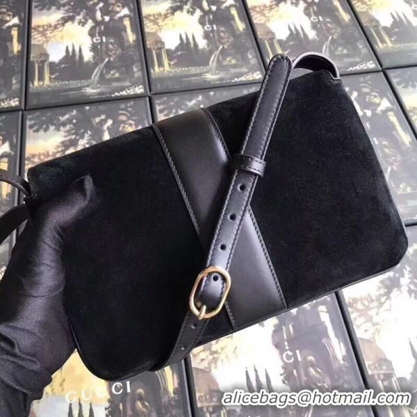 Trendy Design Gucci Arli Small Shoulder Bag 550129 Suede Black