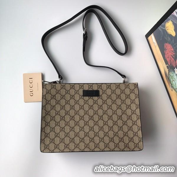 Super Quality Gucci Caleido GG Supreme Men's Shoulder Bag 450953 Beige 2019