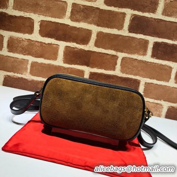 Most Popular Gucci Ophidia Suede Mini Bag 546597 Brown 2019