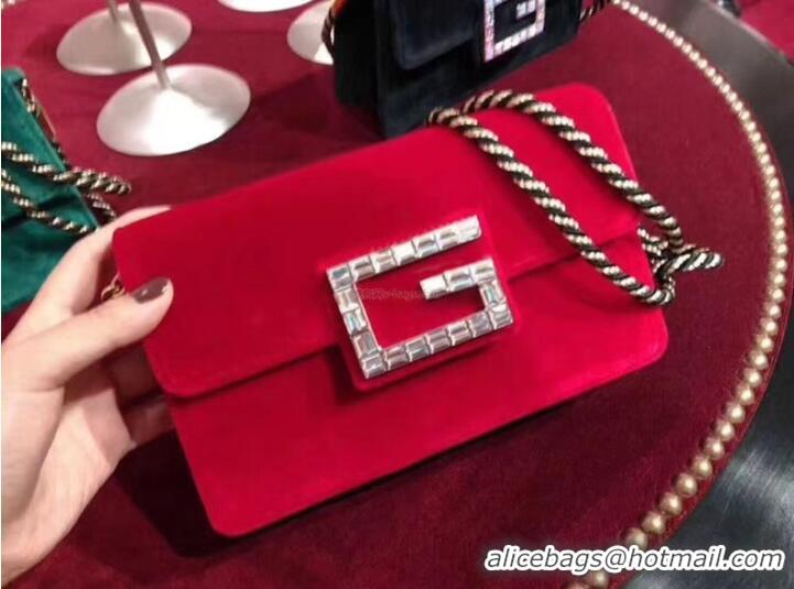 Good Product Gucci Shoulder bag with Square G 544242 Red