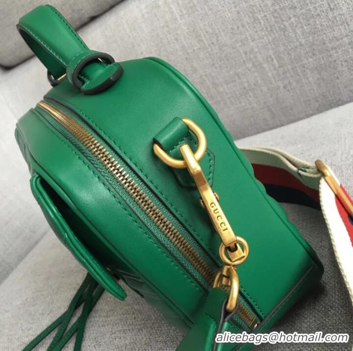 Unique Style Gucci GG Marmont small shoulder bag 498100 green