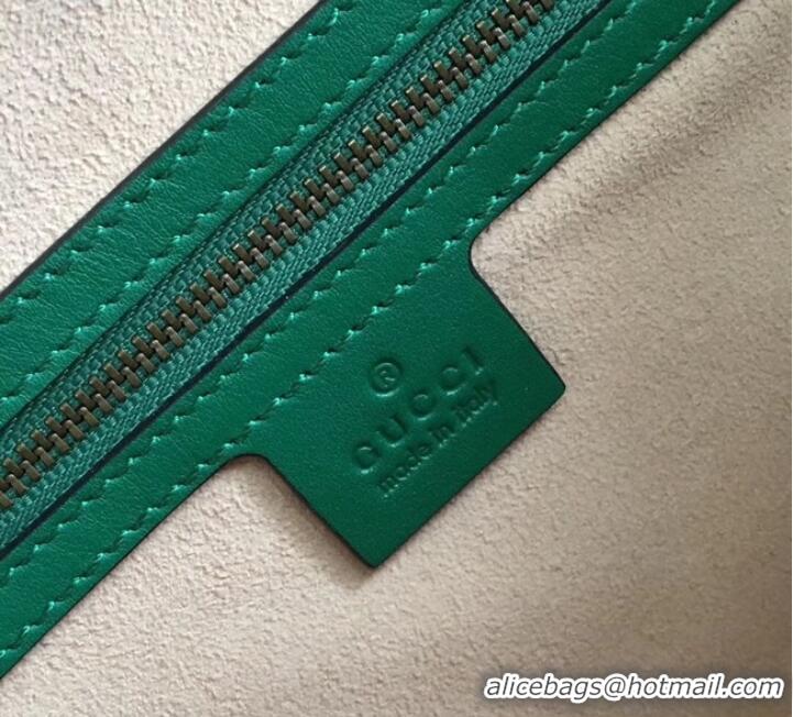 Unique Style Gucci GG Marmont small shoulder bag 498100 green