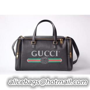 Trendy Design GUCCI GG Soho Leather Supreme Travelling bag 547837 black