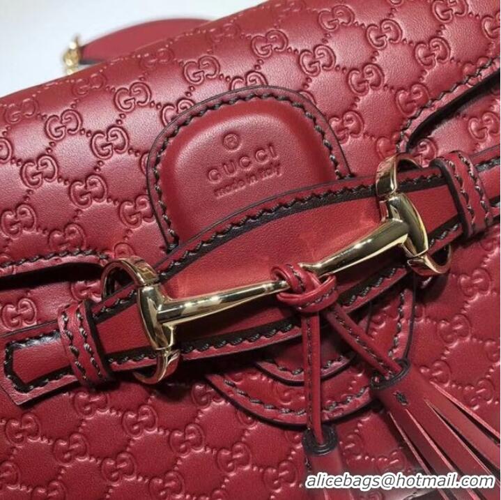 For Sale Gucci Mini leather bag 449636 red