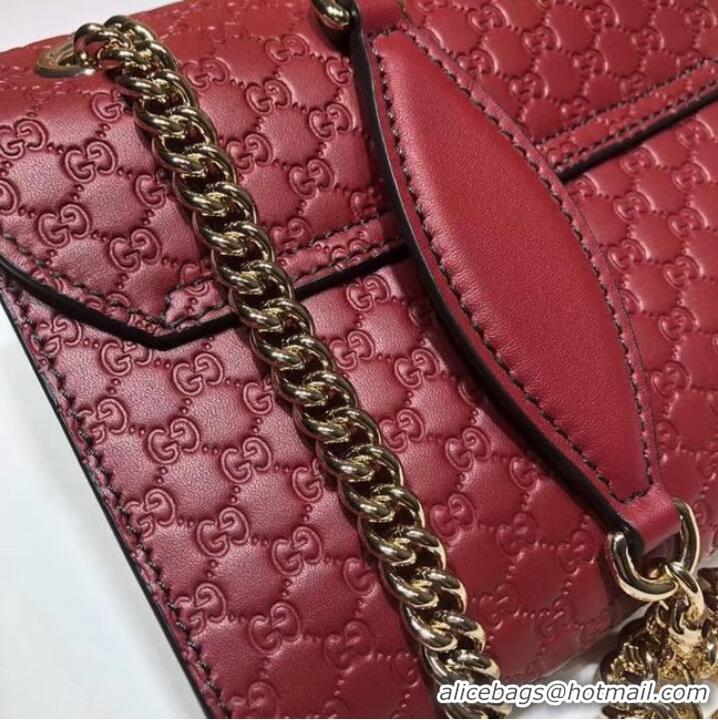 For Sale Gucci Mini leather bag 449636 red