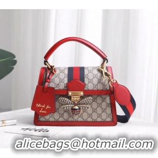 Promotion Gucci Queen Margaret GG small top handle bag 476541 Red