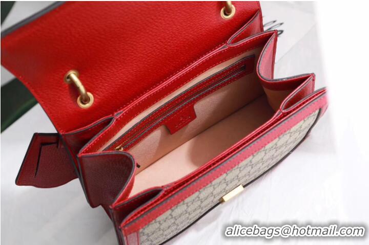 Promotion Gucci Queen Margaret GG small top handle bag 476541 Red