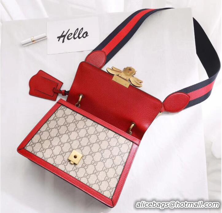 Promotion Gucci Queen Margaret GG small top handle bag 476541 Red