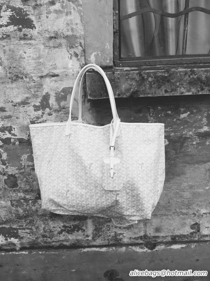 Most Popular Goyard Original Saint Louis Tote Bag GM 18212 White