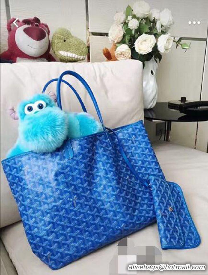 Top Quality Goyard Original St Louis Tote PM 18212 Light Blue