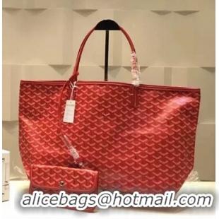 Top Design Goyard St Louis Tote GM 2376 Red