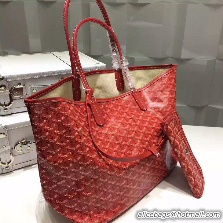 Top Design Goyard St Louis Tote GM 2376 Red