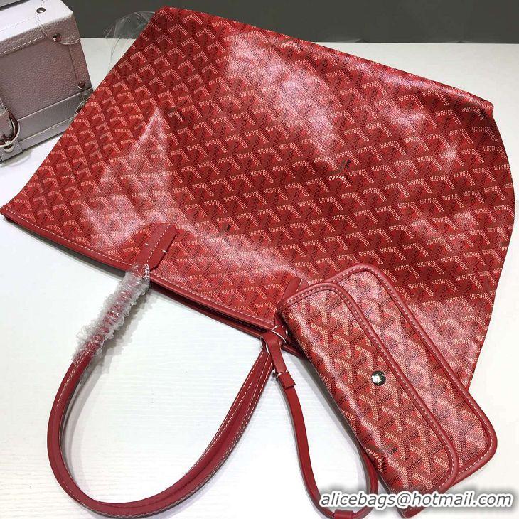 Top Design Goyard St Louis Tote GM 2376 Red