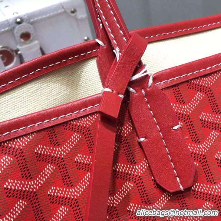 Top Design Goyard St Louis Tote GM 2376 Red