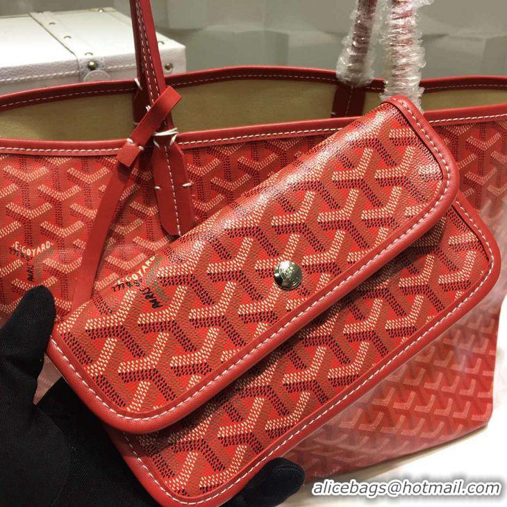 Top Design Goyard St Louis Tote GM 2376 Red