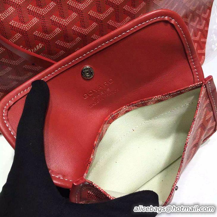 Top Design Goyard St Louis Tote GM 2376 Red