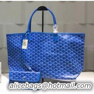 Hot Sell Goyard St Louis Tote GM 2376 Light Blue