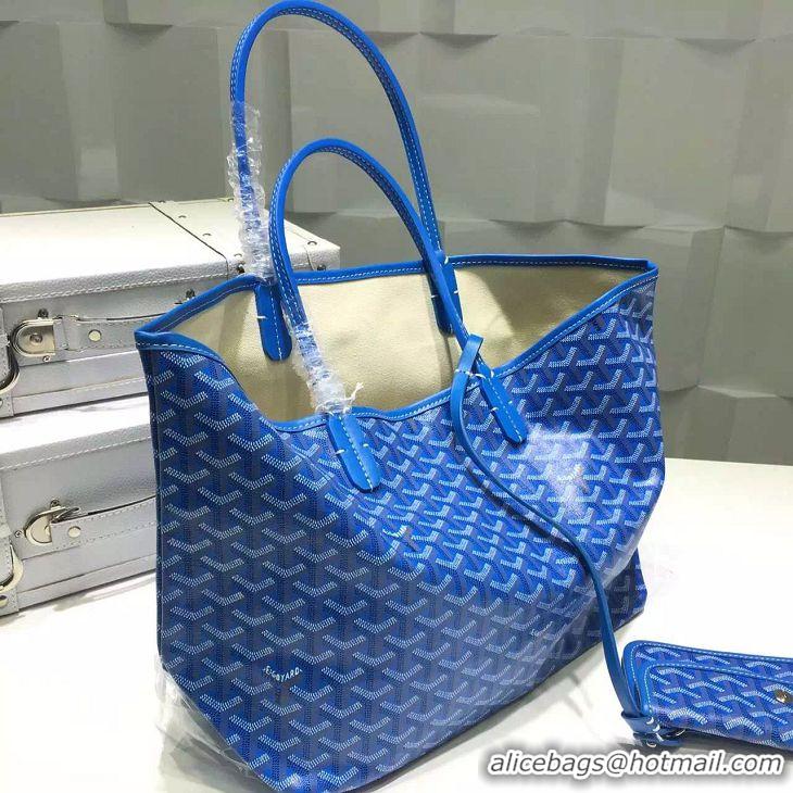 Hot Sell Goyard St Louis Tote GM 2376 Light Blue