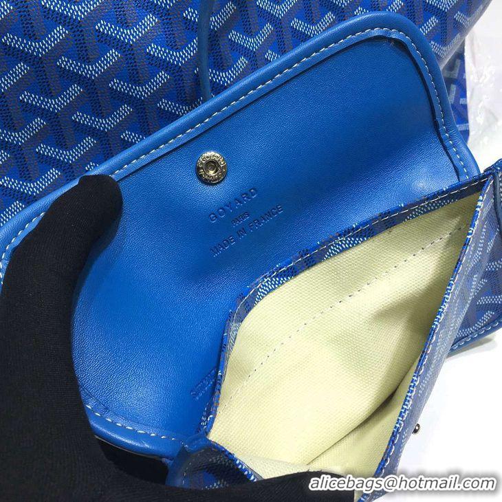 Hot Sell Goyard St Louis Tote GM 2376 Light Blue