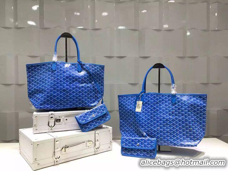 Hot Sell Goyard St Louis Tote GM 2376 Light Blue