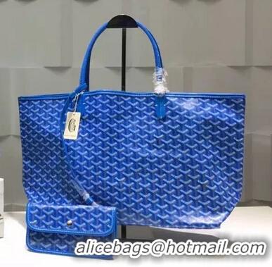 Hot Sell Goyard St Louis Tote GM 2376 Light Blue