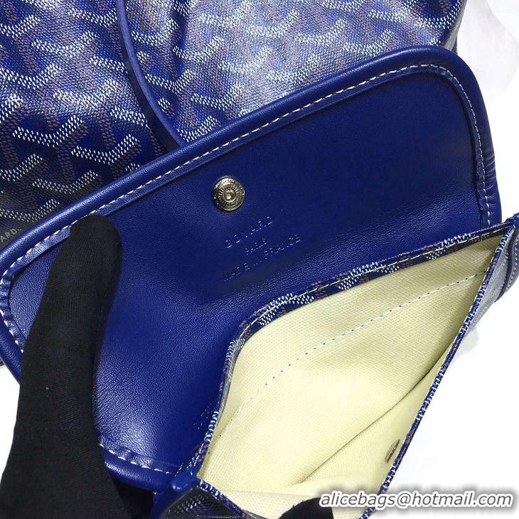 Low Cost Goyard St Louis Tote GM 2376 Dark Blue