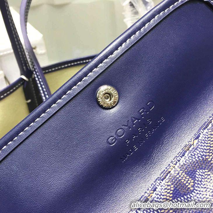 Buy Cheaper Goyard St Louis Tote GM 2376 Navy Blue