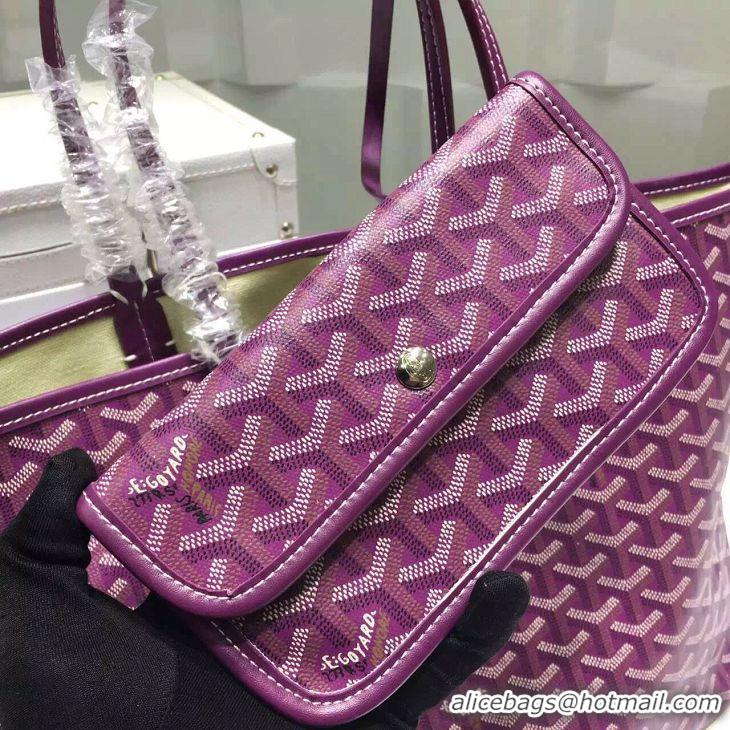 Unique Grade Goyard St Louis Tote GM 2376 Purple