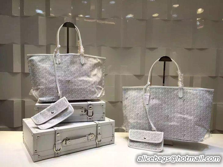 Super Quality Goyard St Louis Tote GM 2376 White