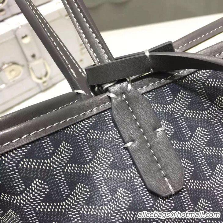 Modern Design Goyard Saint Louis Tote Bag GM 2376 Dark Grey