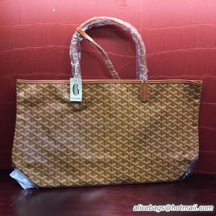 New Fashion Goyard Saint Louis Tote Bag GM 2376 Wheat