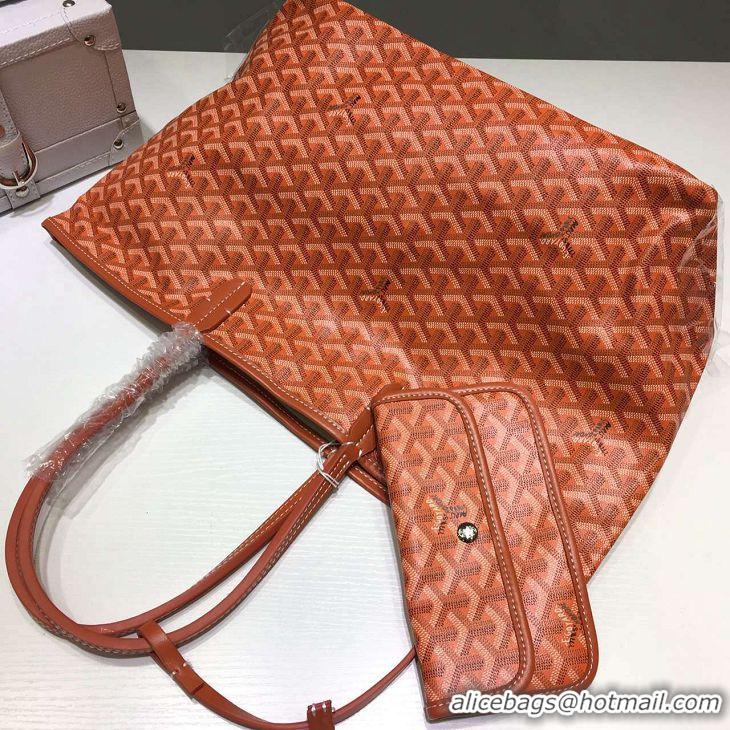 Famous Brand Goyard Saint Louis Tote Bag PM 2376 Orange